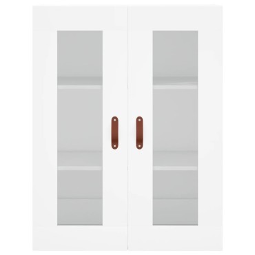 vidaXL Ντουλάπι Λευκό 69,5x34x180cm από Επεξεργασμένο Ξύλο 1 τεμ.