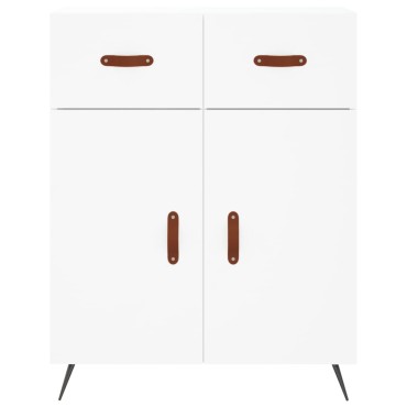 vidaXL Ντουλάπι Λευκό 69,5x34x180cm από Επεξεργασμένο Ξύλο 1 τεμ.