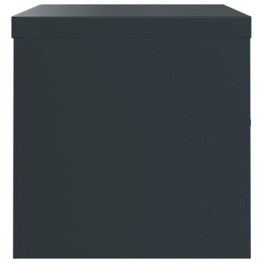 vidaXL Αρχειοθήκη Ανθρακί 90x40x40cm Ατσάλινη 1 τεμ.