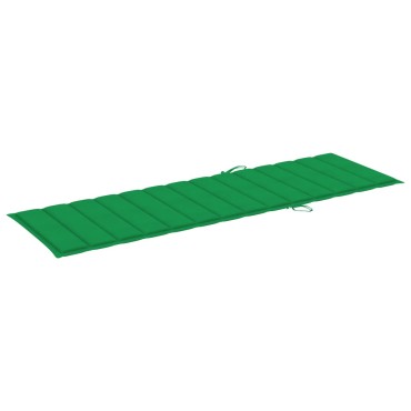 vidaXL Μαξιλάρι Ξαπλώστρας Πράσινο 200x70x3cm από Ύφασμα Oxford