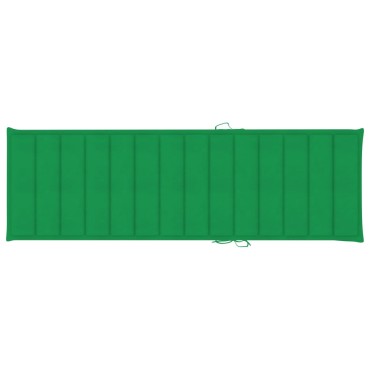 vidaXL Μαξιλάρι Ξαπλώστρας Πράσινο 200x70x3cm από Ύφασμα Oxford