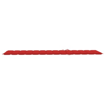 vidaXL Μαξιλάρι Ξαπλώστρας Κόκκινο 200x70x3cm από Ύφασμα Oxford
