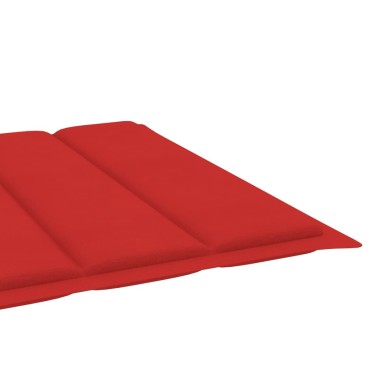 vidaXL Μαξιλάρι Ξαπλώστρας Κόκκινο 200x70x3cm από Ύφασμα Oxford