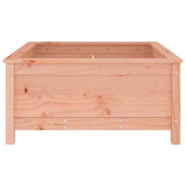 vidaXL Ζαρντινιέρα 82,5 x 82,5 x 39 εκ. από Μασίφ Ξύλο Ψευδοτσούγκας