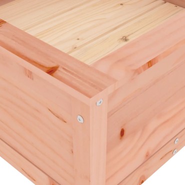 vidaXL Ζαρντινιέρα 82,5 x 82,5 x 39 εκ. από Μασίφ Ξύλο Ψευδοτσούγκας