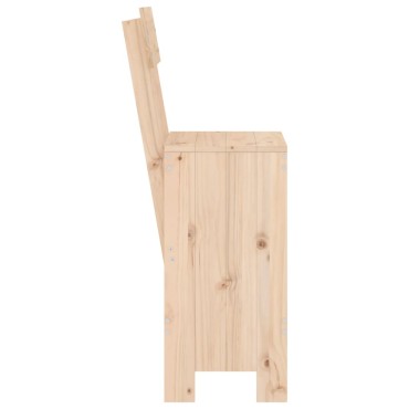 vidaXL Σκαμπό Μπαρ 2 τεμ. 40x48,5x115,5cm από Μασίφ Ξύλο Πεύκου