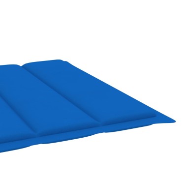vidaXL Μαξιλάρι Ξαπλώστρας Μπλε Ρουά 200x70x3cm από Ύφασμα Oxford