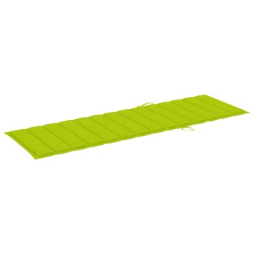 vidaXL Μαξιλάρι Ξαπλώστρας Αν. Πράσινο 200x70x3cm από Ύφασμα Oxford