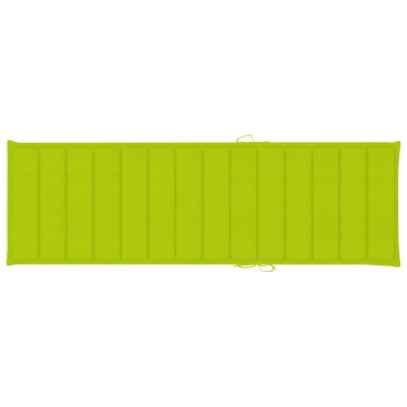 vidaXL Μαξιλάρι Ξαπλώστρας Αν. Πράσινο 200x70x3cm από Ύφασμα Oxford