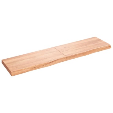 vidaXL Πάγκος Μπάνιου Αν. Καφέ 160x40x(2-6) εκ. Επεξεργ. Μασίφ Ξύλο