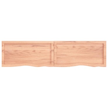 vidaXL Πάγκος Μπάνιου Αν. Καφέ 160x40x(2-6) εκ. Επεξεργ. Μασίφ Ξύλο