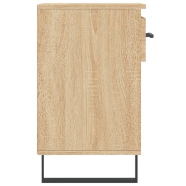 vidaXL Παπουτσοθήκη Sonoma Δρυς 102x36x60cm από Επεξεργασμένο Ξύλο