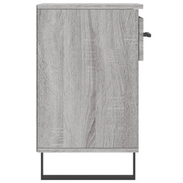 vidaXL Παπουτσοθήκη Γκρι Sonoma 102x36x60cm από Επεξεργασμένο Ξύλο