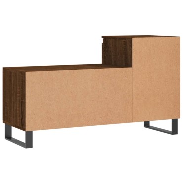 vidaXL Παπουτσοθήκη Καφέ Δρυς 102x36x60cm από Επεξεργασμένο Ξύλο