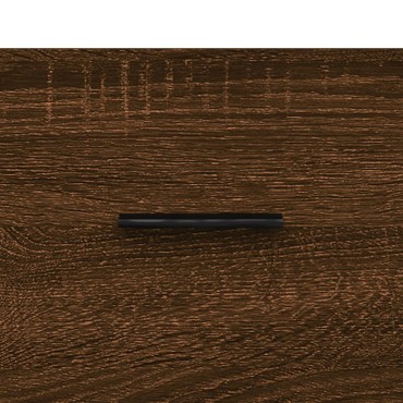 vidaXL Παπουτσοθήκη Καφέ Δρυς 102x36x60cm από Επεξεργασμένο Ξύλο