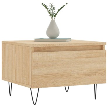 vidaXL Τραπεζάκια Σαλονιού 2 τεμ. Sonoma Δρυς 50x46x35cm Επεξ. Ξύλο