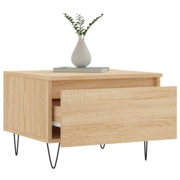 vidaXL Τραπεζάκια Σαλονιού 2 τεμ. Sonoma Δρυς 50x46x35cm Επεξ. Ξύλο