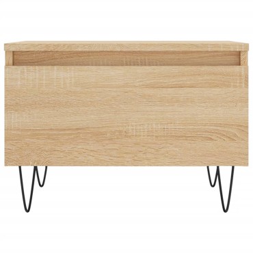vidaXL Τραπεζάκια Σαλονιού 2 τεμ. Sonoma Δρυς 50x46x35cm Επεξ. Ξύλο