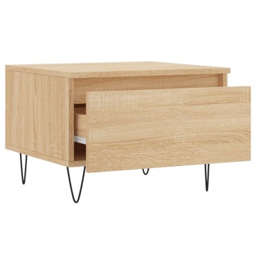 vidaXL Τραπεζάκια Σαλονιού 2 τεμ. Sonoma Δρυς 50x46x35cm Επεξ. Ξύλο