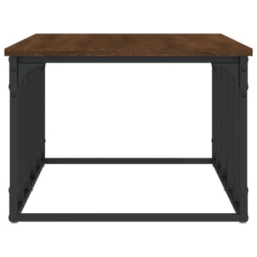 vidaXL Τραπεζάκι Σαλονιού Καφέ Δρυς 100x50x35,5cm Επεξεργασμένο Ξύλο 1 τεμ.