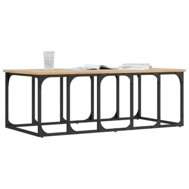 vidaXL Τραπεζάκι Σαλονιού Sonoma Δρυς 100x50x35,5cm Επεξεργ. Ξύλο 1 τεμ.