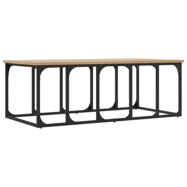 vidaXL Τραπεζάκι Σαλονιού Sonoma Δρυς 100x50x35,5cm Επεξεργ. Ξύλο 1 τεμ.