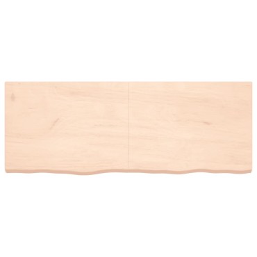vidaXL Επιφάνεια Τραπεζιού 160x60x(2-6)cm Ακατέργαστο Μασίφ Ξύλο Δρυός 1 τεμ.