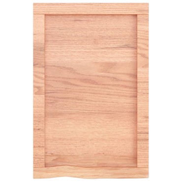 vidaXL Πάγκος Μπάνιου Αν. Καφέ 40x60x(2-4) εκ. Επεξεργ. Μασίφ Ξύλο