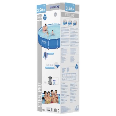 Bestway Σκελετός Πισίνας Steel Pro 396 x 84 εκ.