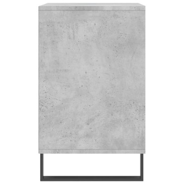 vidaXL Παπουτσοθήκη Γκρι Σκυροδέματος 102x36x60cm Επεξεργασμένο Ξύλο
