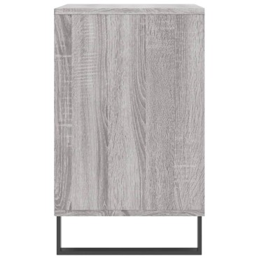 vidaXL Παπουτσοθήκη Γκρι Sonoma 102x36x60cm από Επεξεργασμένο Ξύλο