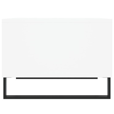 vidaXL Τραπεζάκι Σαλονιού Λευκό 60x50x36,5cm από Επεξεργασμένο Ξύλο 1 τεμ.
