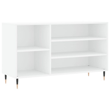 vidaXL Παπουτσοθήκη Λευκή 102x36x60cm από Επεξεργασμένο Ξύλο