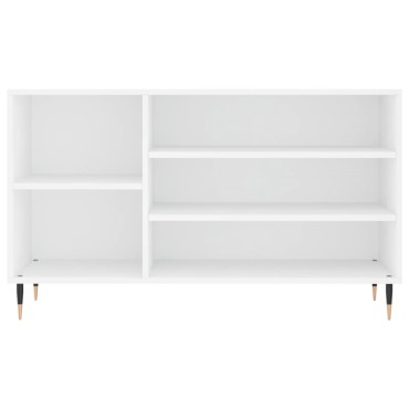 vidaXL Παπουτσοθήκη Λευκή 102x36x60cm από Επεξεργασμένο Ξύλο