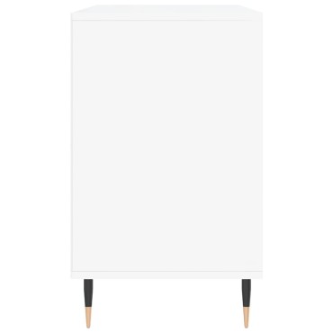 vidaXL Παπουτσοθήκη Λευκή 102x36x60cm από Επεξεργασμένο Ξύλο