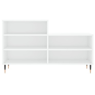 vidaXL Παπουτσοθήκη Λευκή 102x36x60cm από Επεξεργασμένο Ξύλο