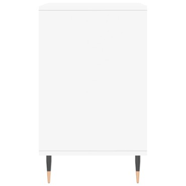 vidaXL Παπουτσοθήκη Λευκή 102x36x60cm από Επεξεργασμένο Ξύλο
