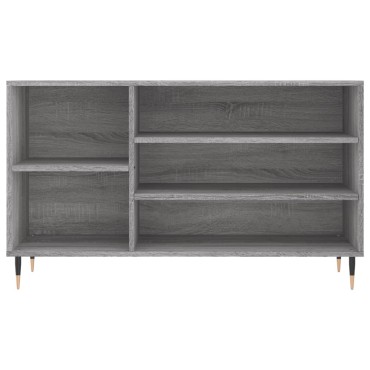 vidaXL Παπουτσοθήκη Γκρι Sonoma 102x36x60cm από Επεξεργασμένο Ξύλο