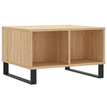 vidaXL Τραπεζάκι Σαλονιού Sonoma Δρυς 60x50x36,5cm Επεξεργασμένο Ξύλο 1 τεμ.
