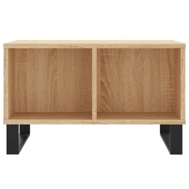 vidaXL Τραπεζάκι Σαλονιού Sonoma Δρυς 60x50x36,5cm Επεξεργασμένο Ξύλο 1 τεμ.