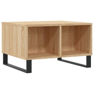 vidaXL Τραπεζάκι Σαλονιού Sonoma Δρυς 60x50x36,5cm Επεξεργασμένο Ξύλο 1 τεμ.
