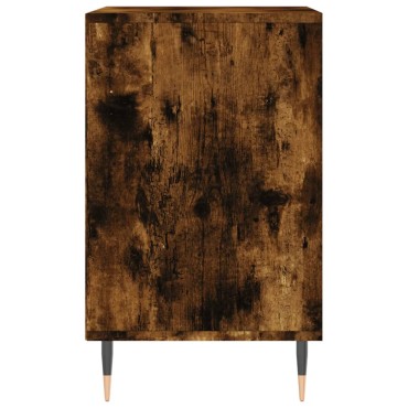 vidaXL Παπουτσοθήκη Καπνιστή Δρυς 102x36x60cm από Επεξεργασμένο Ξύλο