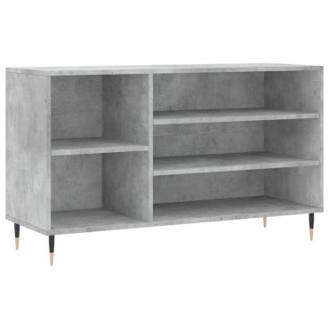 vidaXL Παπουτσοθήκη Γκρι Σκυροδέματος 102x36x60cm Επεξεργασμένο Ξύλο