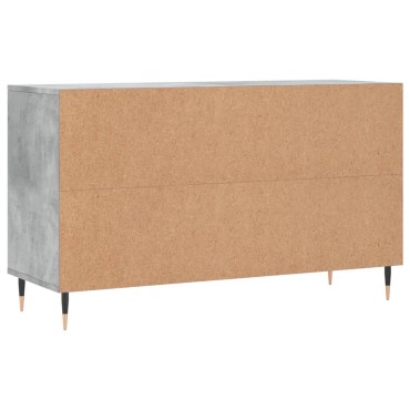 vidaXL Παπουτσοθήκη Γκρι Σκυροδέματος 102x36x60cm Επεξεργασμένο Ξύλο