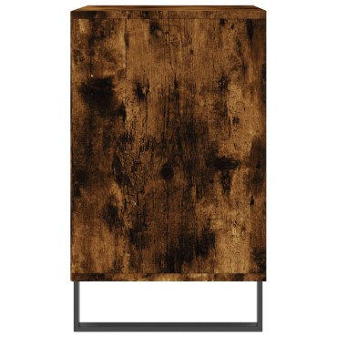 vidaXL Παπουτσοθήκη Καπνιστή Δρυς 102x36x60cm από Επεξεργασμένο Ξύλο