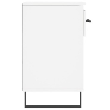 vidaXL Παπουτσοθήκη Λευκή 102x36x60cm από Επεξεργασμένο Ξύλο