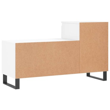 vidaXL Παπουτσοθήκη Λευκή 102x36x60cm από Επεξεργασμένο Ξύλο