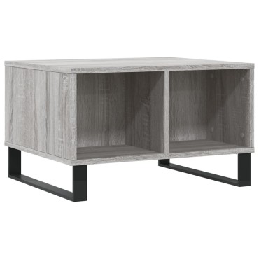 vidaXL Τραπεζάκι Σαλονιού Γκρι Sonoma 60x50x36,5cm Επεξεργασμένο Ξύλο 1 τεμ.