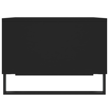 vidaXL Τραπεζάκι Σαλονιού Μαύρο 60x50x36,5cm από Επεξεργασμένο Ξύλο 1 τεμ.