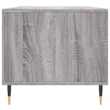 vidaXL Τραπεζάκι Σαλονιού Γκρι Sonoma 90x49x45cmΕπεξεργασμένο Ξύλο 1 τεμ.